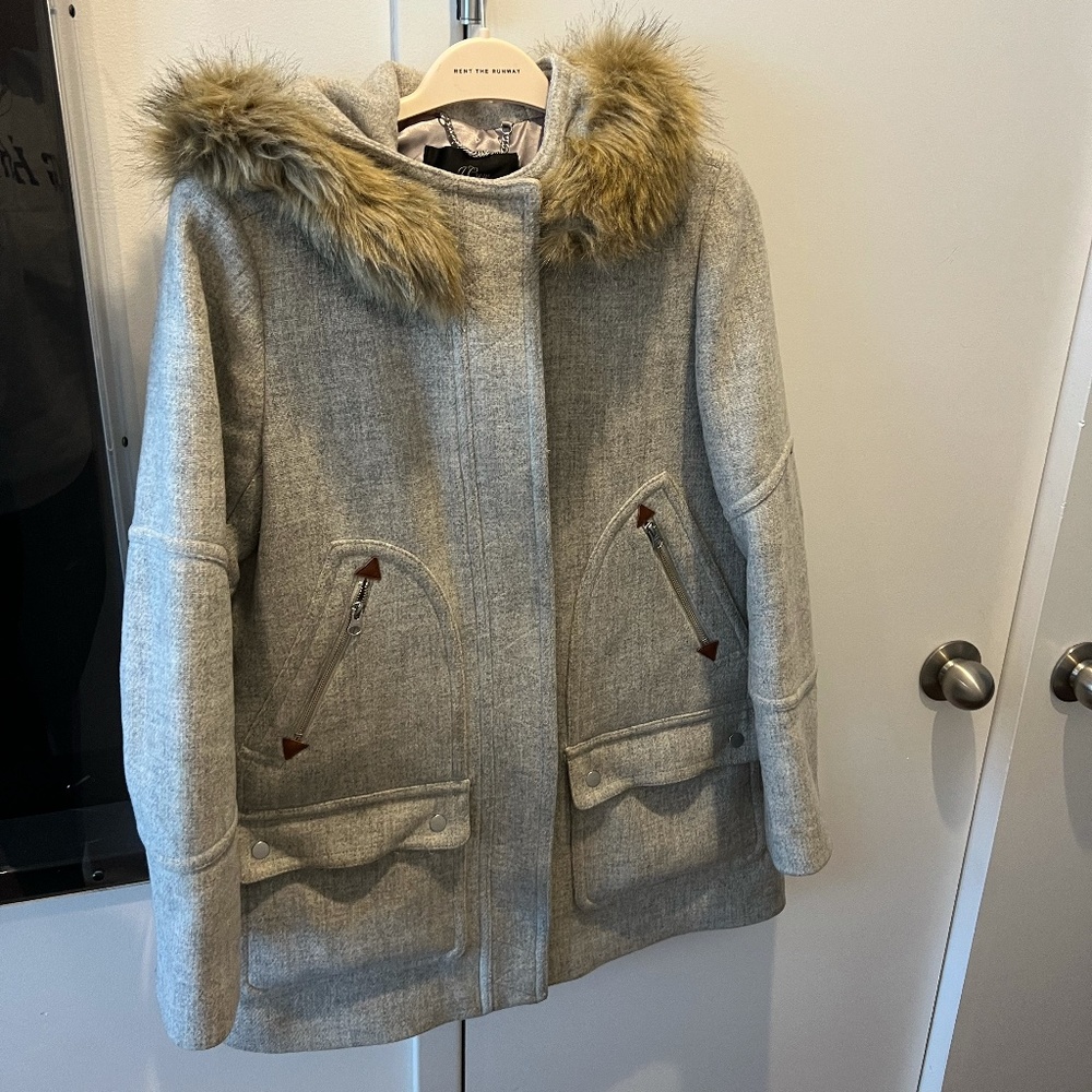 J Crew Chateau Parka in Italian Stadium Cloth